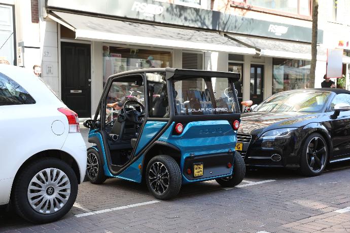 Solar Car City Car for daily Urban Mobility